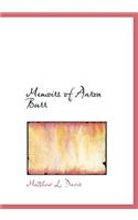 Memoirs of Aaron Burr
