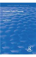 Complex Policy Planning