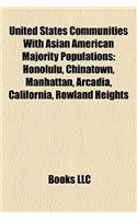 United States Communities with Asian American Majority Populations