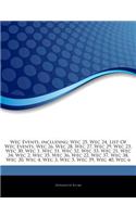 Articles on Wec Events, Including: Wec 25, Wec 24, List of Wec Events, Wec 26, Wec 28, Wec 27, Wec 29, Wec 23, Wec 30, Wec 1, Wec 31, Wec 32, Wec 33, Wec 21, Wec 34, Wec 2, Wec 35, We