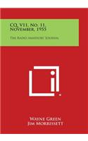 CQ, V11, No. 11, November, 1955