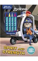 Disney Zootopia Spirit and Strength: With Crayon Keeper!