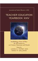 Teacher Education Yearbook XXIV