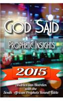 God said 2015