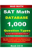 Redesigned SAT/PSAT Math Database Book 2/2