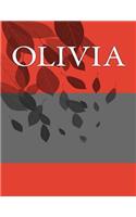 Olivia: Personalized Journals - Write In Books - Blank Books You Can Write In