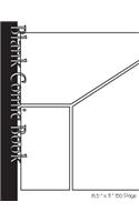 Blank Comic Book Pages-Blank Comic Strips-3 Panels, 8.5