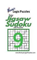 Brainy's Logic Puzzles Easy Jigsaw Sudoku #9