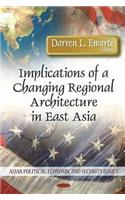 Implications of a Changing Regional Architecture in East Asia