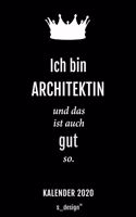 Kalender 2020 für Architekten / Architekt / Architektin