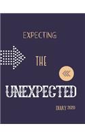 EXPECTING THE UNEXPECTEDr: 2020 DIARY Pregnancy Announcement Journal Gift For Notes. Goals or Inspirational Thoughts. Great for ... life change. Makes a Great Baby Shower Gift