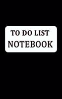TO DO LIST NOTEBOOK (6x9 Checklist Journal)