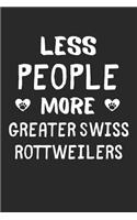 Less People More Greater Swiss Rottweilers