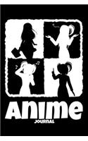 Anime Journal: A Funny Notebook for Manga Lovers