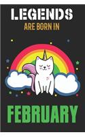Legends Are Born In February