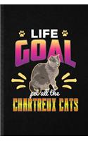 Life Goal Pet All the Chartreux Cats