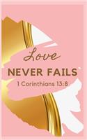 Love Never Fails 1 Corinthians 13: 8