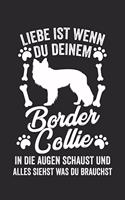 Border Collie: Notizbuch/Tagebuch/Aufgabenheft/120 Seiten/Karierte Seiten,6x9 Zoll