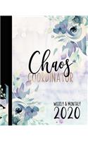 Chaos Coordinator Weekly & Monthly: Boss Lady Gift Best Planners For Women