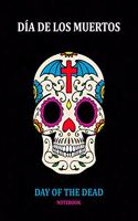 Day of the Dead Notebook: Día de los Muertos: Ruled White Paper to Write in- Blank Lined Workbook for Writing Notes - Large Note Book for Women, Adult, Teen(42 Sugar Skull)