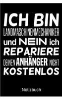 Ich bin Landmaschinenmechaniker und nein ich repariere deinen Anhänger nicht kostenlos