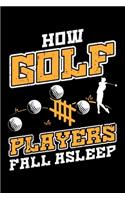 How Golf Players Fall Asleep