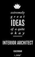 Calendar for Interior Architects / Interior Architect