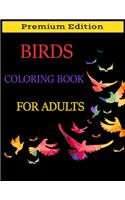 Birds Coloring Book for Adults