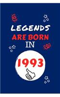 Legends Are Born In 1993