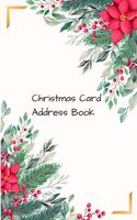Christmas Card Address Book
