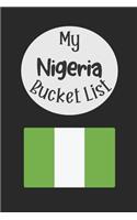 My Nigeria Bucket List: Novelty Bucket List Themed Notebook