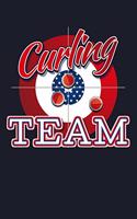 Curling Team: Blank Lined Journal to Write in - Ruled Writing Notebook