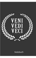 Notizbuch Veni Vidi Vici