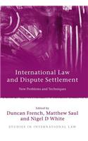 International Law and Dispute Settlement
