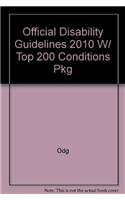 Official Disability Guidelines 2010 W/ Top 200 Conditions Pkg