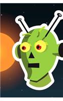 The Alien and The Astronaut Notebook