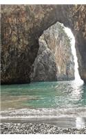 Keyhole Arch on the Water in Calabria, Italy Journal: Take Notes, Write Down Memories in this 150 Page Lined Journal