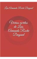 varios escritos de luis armando roche dugand