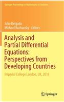 Analysis and Partial Differential Equations: Perspectives from Developing Countries