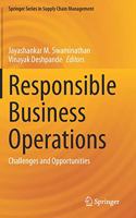 Responsible Business Operations