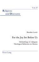 For the Joy Set Before Us