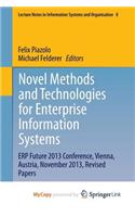Novel Methods and Technologies for Enterprise Information Systems