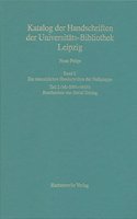 Katalog Der Handschriften Der Universitats-Bibliothek Leipzig
