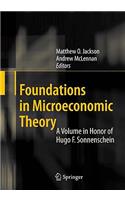 Foundations in Microeconomic Theory