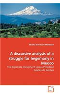 A discursive analysis of a struggle for hegemony in Mexico