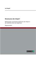 Renaissance der Utopie?
