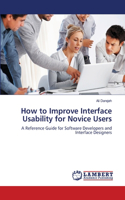 How to Improve Interface Usability for Novice Users