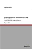 Die Beziehungen von Unternehmen zur Kunst in Deutschland