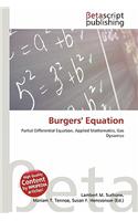 Burgers' Equation: (English)