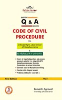 Questions and Answers: Code of Civil Procedure - Volume 1